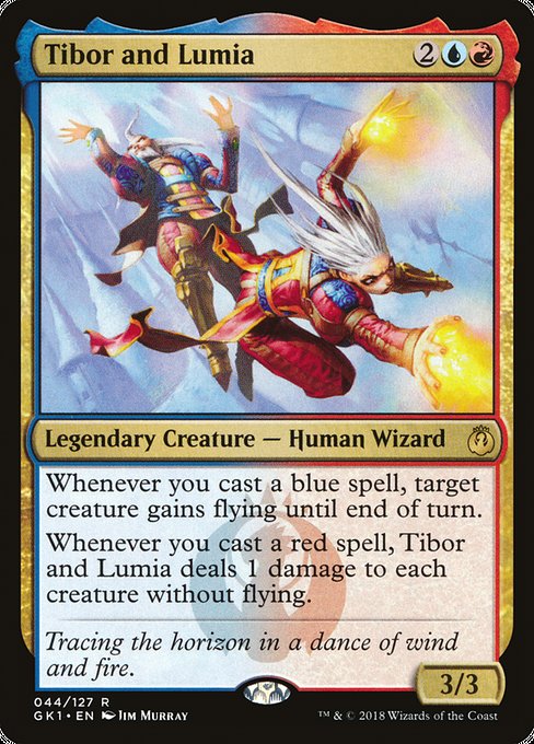 Tibor and Lumia - Guilds of Ravnica: Guild Kits