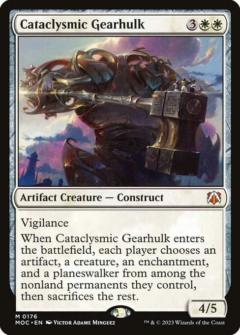 Cataclysmic Gearhulk - Commander: March of the Machine