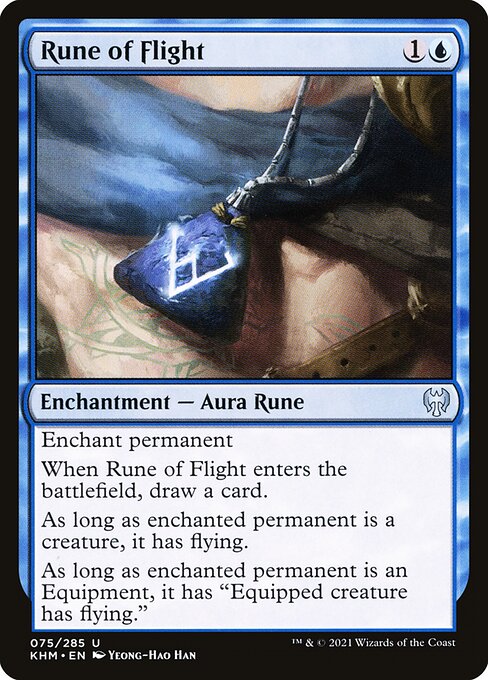 Rune of Flight (Foil) - Kaldheim