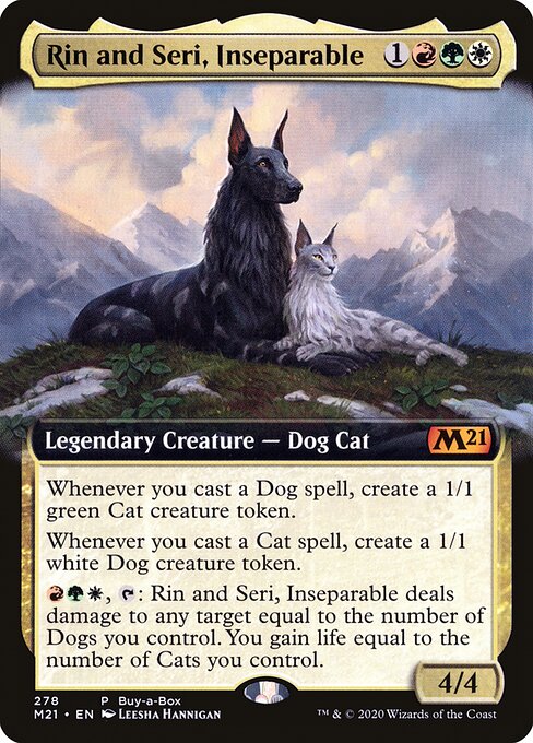 Rin and Seri, Inseparable - Buy-A-Box Promos