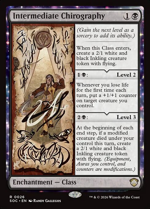 Intermediate Chirography - Commander: Secrets of Strixhaven