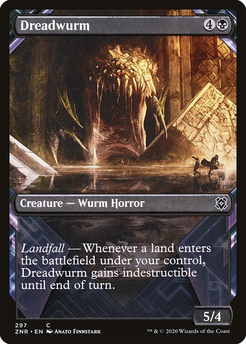 Dreadwurm (Showcase) - Zendikar Rising