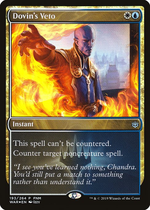 Dovin's Veto - FNM Promos