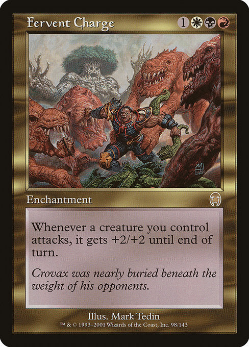 Fervent Charge (Foil) - Universes Beyond: Fallout