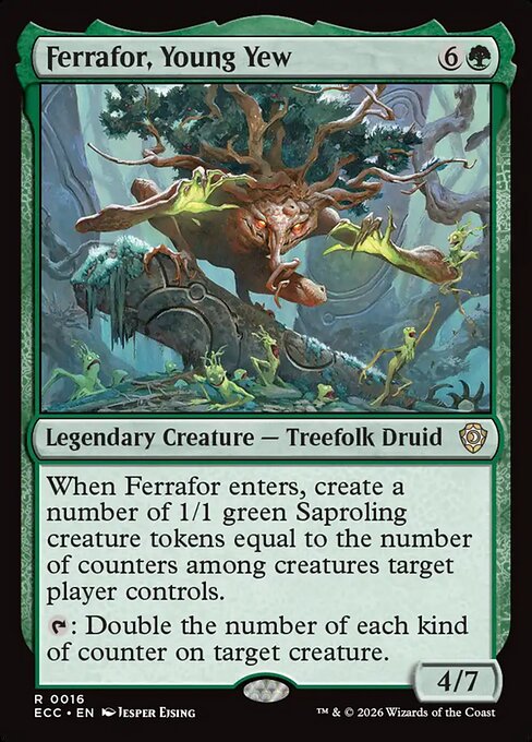Ferrafor, Young Yew - Commander: Lorwyn Eclipsed