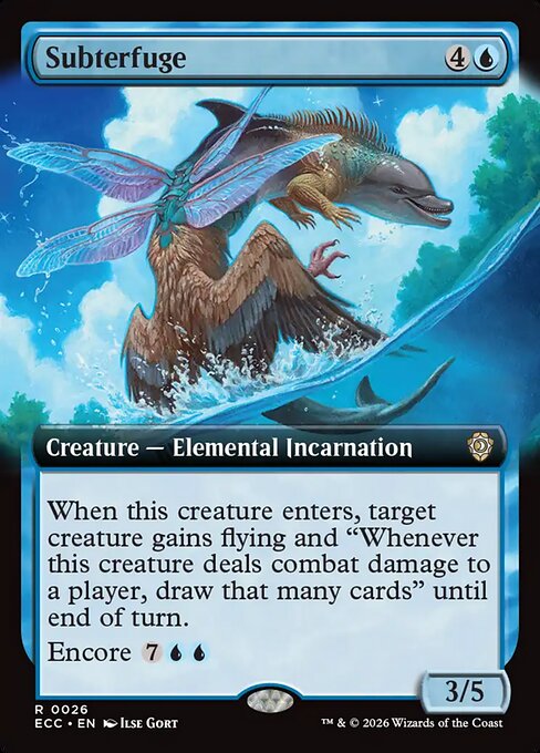 Subterfuge (Extended Art) - Commander: Lorwyn Eclipsed