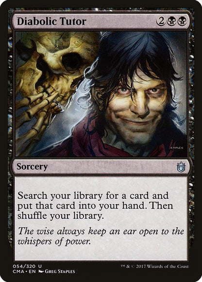 Diabolic Tutor - Magic 2010 (M10)