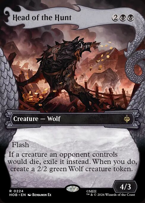 Head of the Hunt (Showcase) (Foil) - The Hobbit