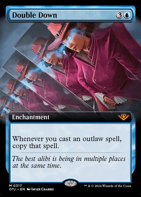 Double Down (Extended Art) - Outlaws of Thunder Junction