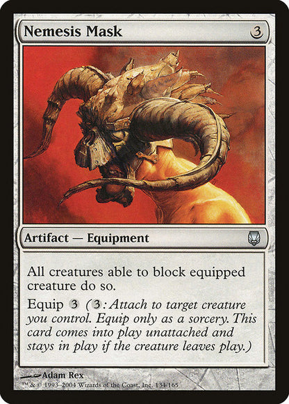Nemesis Mask (Foil) - Darksteel