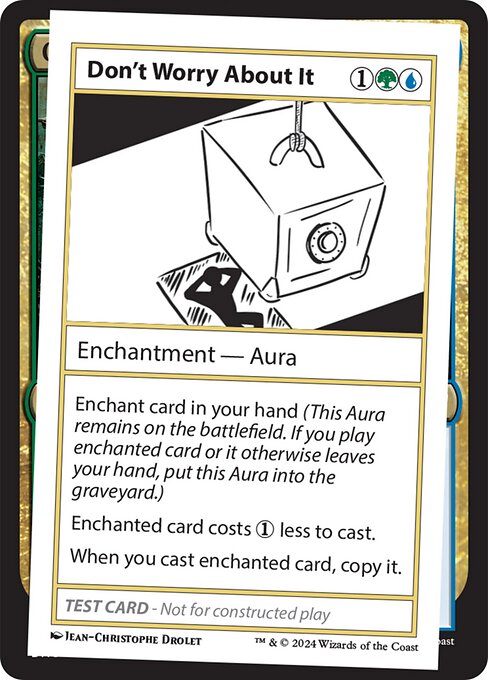 Don't Worry About It - Mystery Booster 2 Playtest Cards