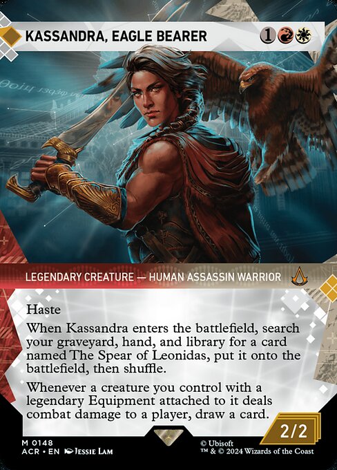 Kassandra, Eagle Bearer (Showcase) - Universes Beyond: Assassin's Creed