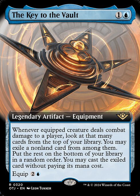 The Key to the Vault (Extended Art) - Outlaws of Thunder Junction