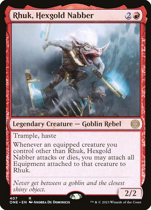 Rhuk, Hexgold Nabber - Phyrexia: All Will Be One