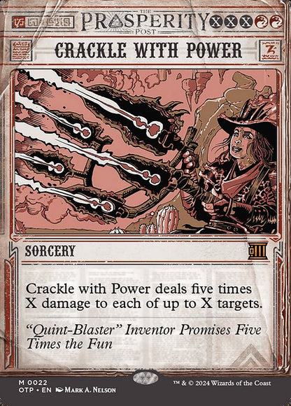 Crackle with Power - Outlaws of Thunder Junction: Breaking News