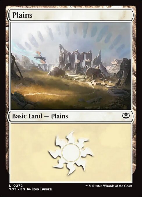 Plains (0272) (Foil) - Secrets of Strixhaven