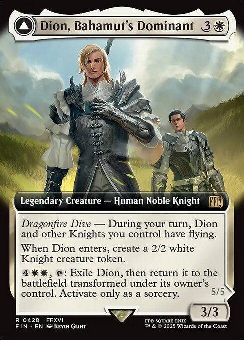 Dion, Bahamut's Dominant (Extended Art) - FINAL FANTASY