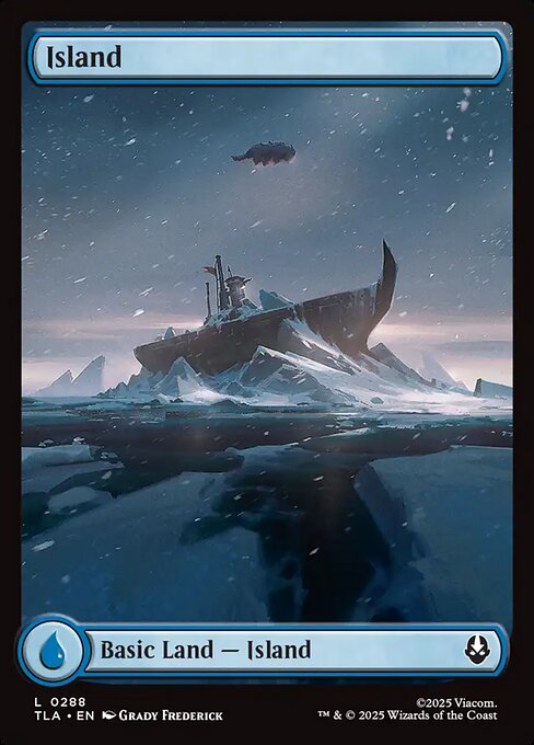 Island (0288) (Foil) - Avatar: The Last Airbender