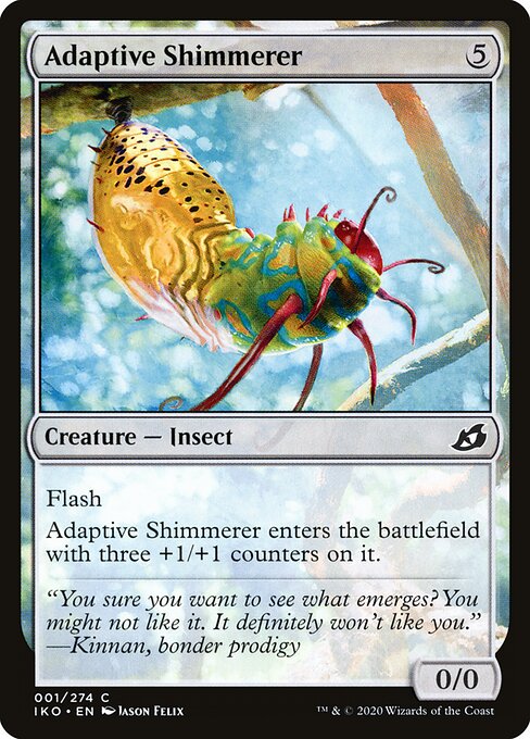 Adaptive Shimmerer (Foil) - Ikoria: Lair of Behemoths