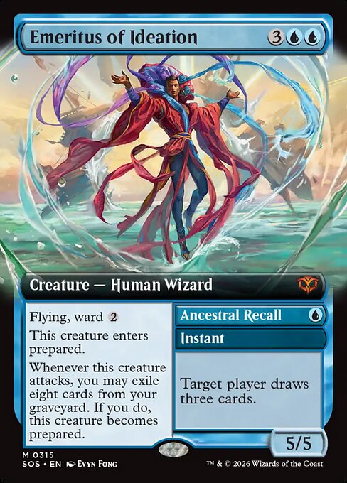 Emeritus of Ideation (Extended Art) - Secrets of Strixhaven