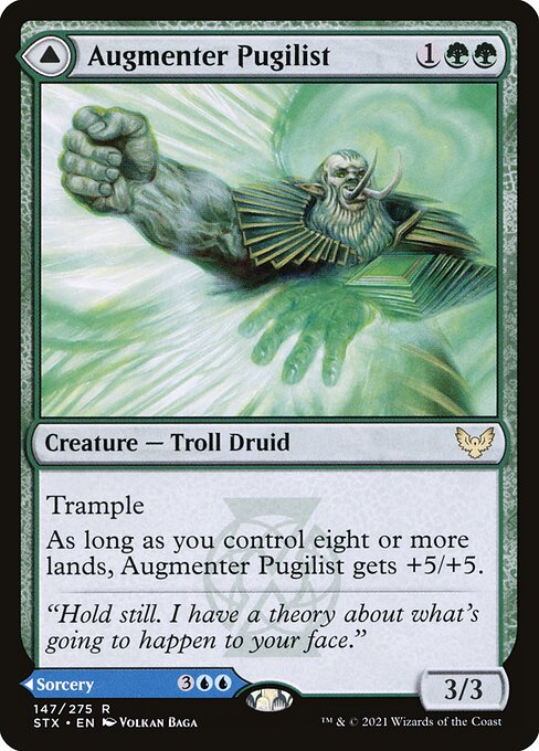 Augmenter Pugilist (Foil) - Strixhaven: School of Mages