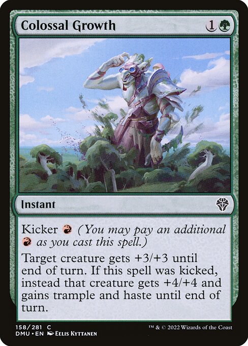 Colossal Growth (Foil) - Dominaria United