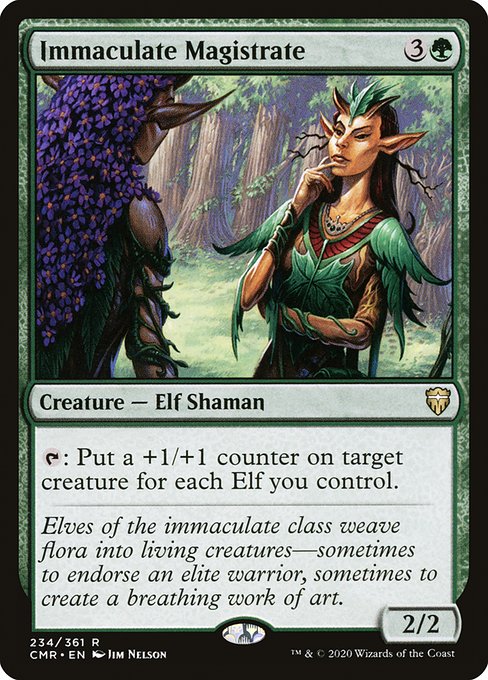 Immaculate Magistrate (Foil) - Commander Legends