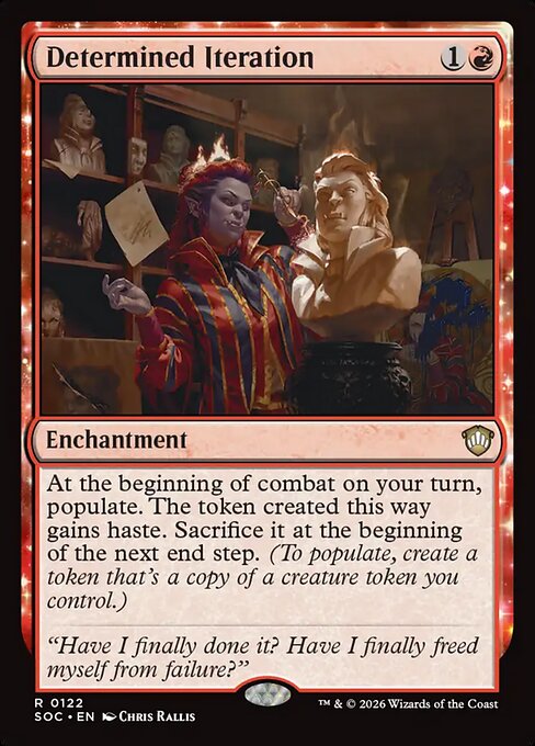 Determined Iteration - Commander: Secrets of Strixhaven