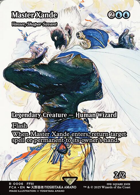 Master Xande - Venser, Shaper Savant (Showcase) - FINAL FANTASY: Through the Ages