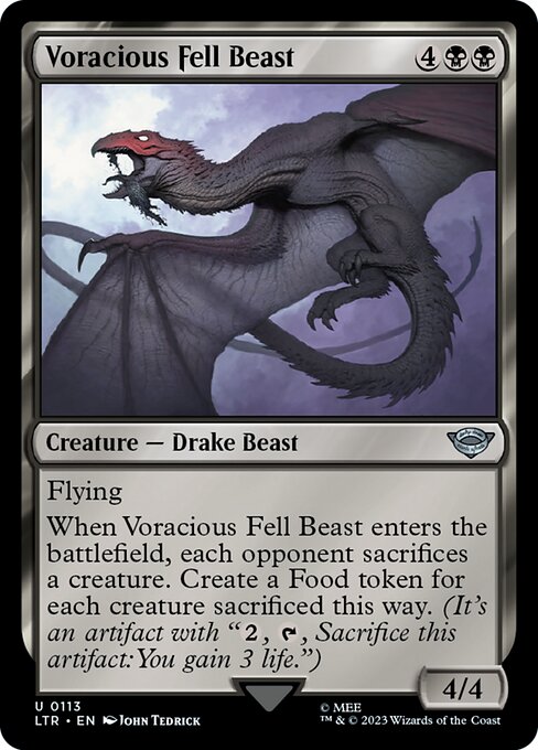 Voracious Fell Beast - Universes Beyond: The Lord of the Rings: Tales of Middle-earth