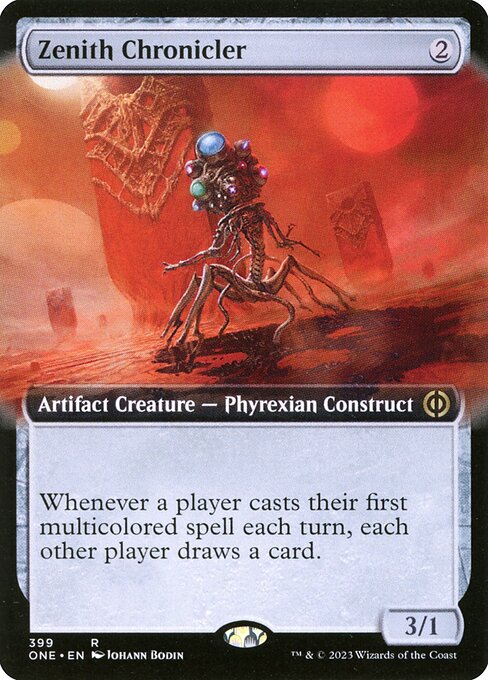 Zenith Chronicler (Extended Art) - Phyrexia: All Will Be One
