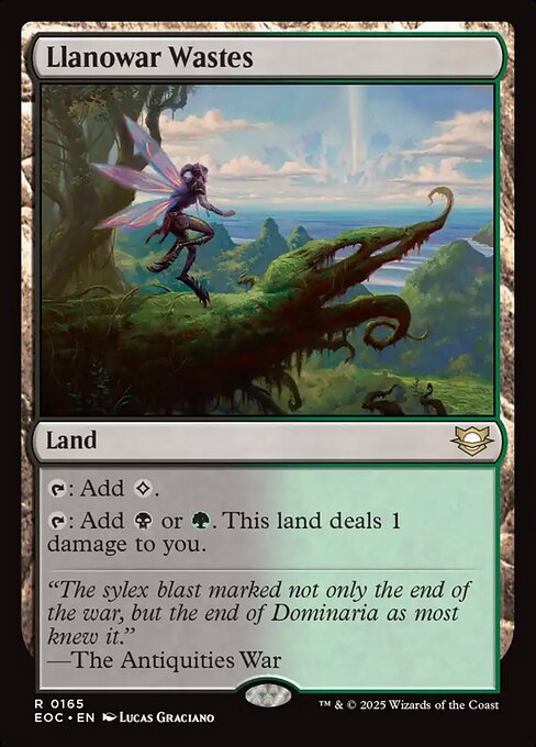 Llanowar Wastes - Commander: Edge of Eternities