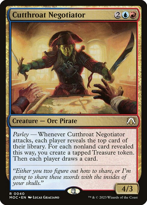 Cutthroat Negotiator - Commander: March of the Machine