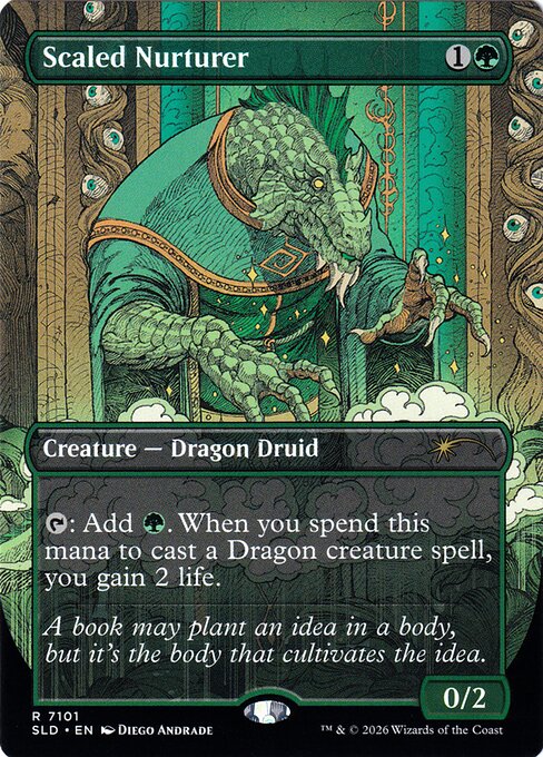 Scaled Nurturer (Foil) - Secret Lair Drop Series