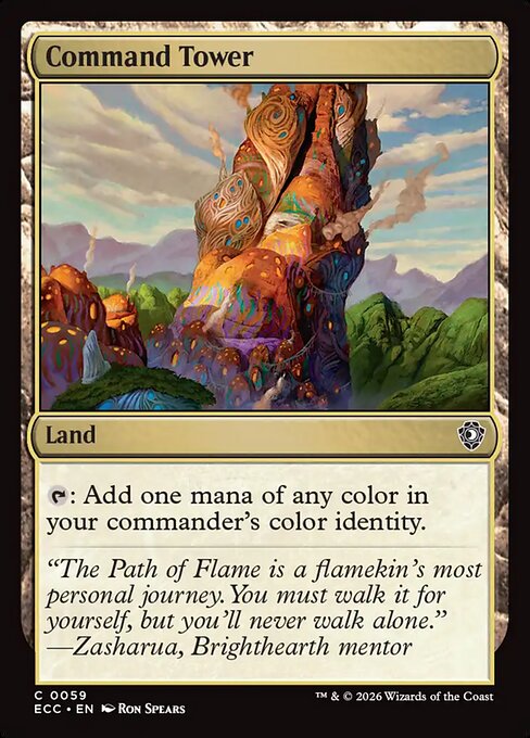Command Tower - Commander: Wilds of Eldraine
