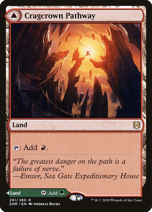 Cragcrown Pathway - Zendikar Rising