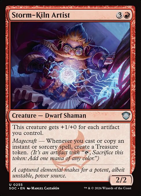 Storm-Kiln Artist - Commander: Secrets of Strixhaven