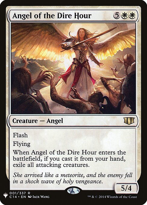 Angel of the Dire Hour - The List Reprints