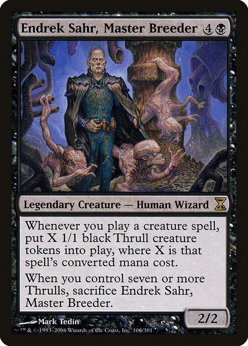 Endrek Sahr, Master Breeder - Time Spiral