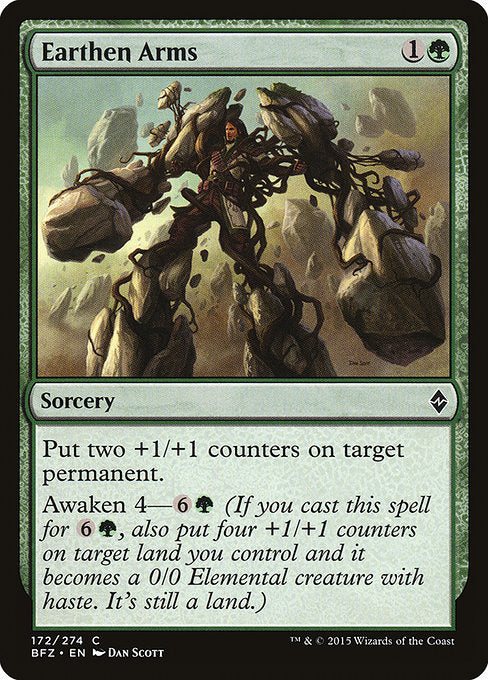 Earthen Arms - Battle for Zendikar