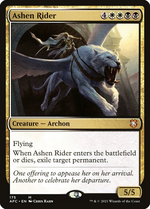 Ashen Rider - Commander: Adventures in the Forgotten Realms