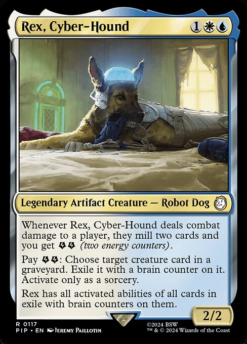 Rex, Cyber-Hound - Universes Beyond: Fallout
