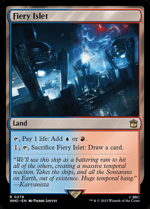 Fiery Islet - Universes Beyond: Doctor Who