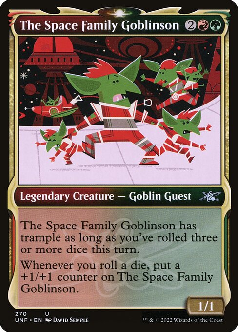The Space Family Goblinson (Showcase) (Foil) - Unfinity