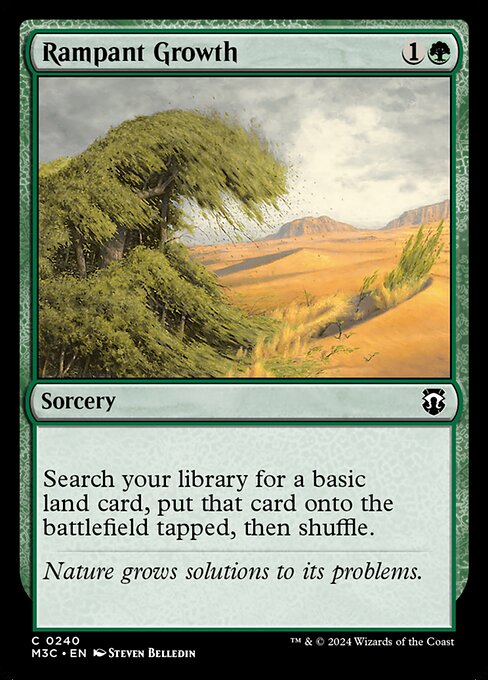 Rampant Growth - Commander: Modern Horizons 3