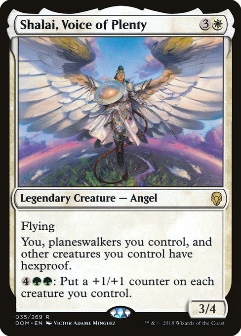 Shalai, Voice of Plenty (Foil) - Dominaria