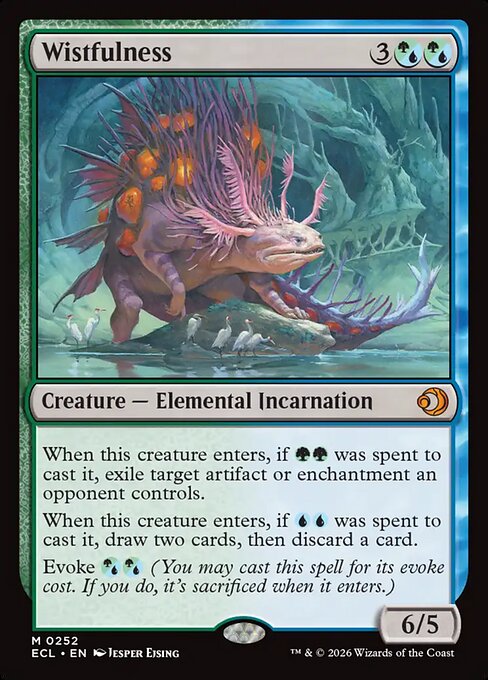 Wistfulness (Foil) - Lorwyn Eclipsed