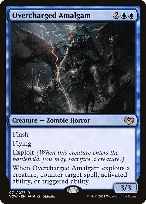 Overcharged Amalgam (Foil) - Innistrad: Crimson Vow