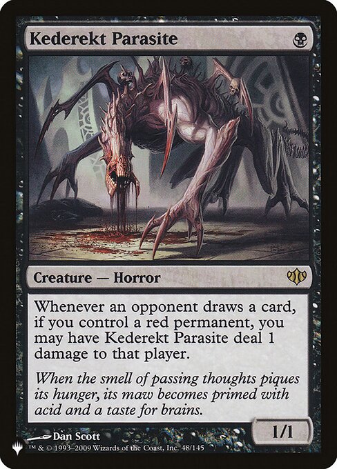 Kederekt Parasite - The List Reprints