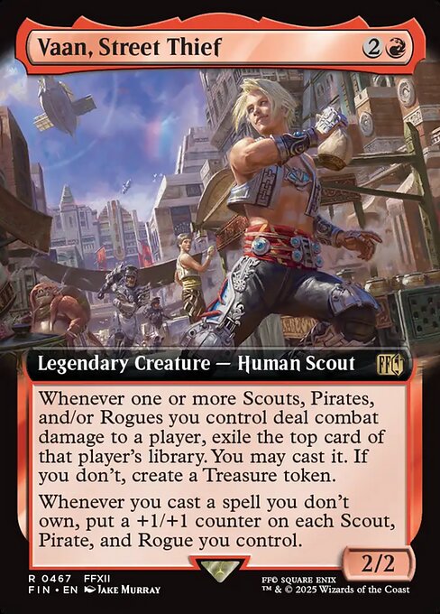 Vaan, Street Thief (Extended Art) (Foil) - FINAL FANTASY